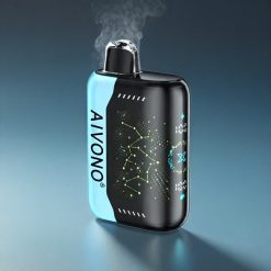 Aivono AIM BOOM Norge engros 25000 Puffs 5% Nikotin Blå Bringebær Is Type-C Lading 650mAh Batteri