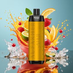 Al Fakher Crown Bar 8000 Crystal Norge Engros Engangs Vape Mango Is 600mAh 18ml 5mg 8000 Puffs