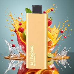 Alibarbar Pandora 7000 Puffs Engangs Vape Mango Magi Norge Engros – 17 ml, 1.0 Ohm, 18 Smaker