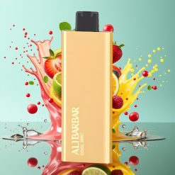 Alibarbar Pandora 7000 Puffs Engangs Vape Norge Engros – Kjølig Mynte, 17 ml, 1.0 Ohm, 18 Smaker