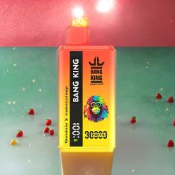 Bang King 30000 Puffs Norge Engros Engangs vape 36ml 550mAh Type-C Vannmelon Is Jordbær Og Mango