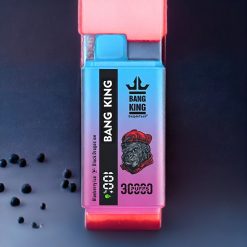 Bang King 30000 Puffs Norge Engros Engangs vape Blåbær Is Svart Drage Is med 36ml e-væske og 550mAh batteri