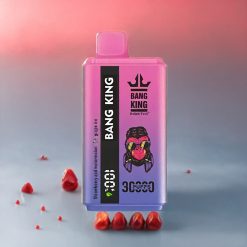 Bang King 30000 Puffs Norge Engros Engangs vape Jordbær Og Vannmelon Drue Is med 36ml E-Liquid og 550mAh Type-C Lading