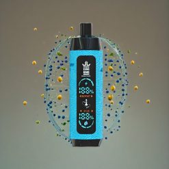 Bang King Shisha 25000 Puffs Norge Engros Engangs vape Blå Bringebær Lemonda – 30ml E-Væske, 650 mAh Batteri, Type-C Lading, 0.6 Ohm Mesh Coil, Nikotinstyrke 0%-5%