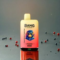 Bang Leader 45000 Puffs Norge Engros Engangs vape Blåbær Vannmelon Jordbær Mango med Smart Skjerm, Type-C USB og 2-i-1 Dual Smak