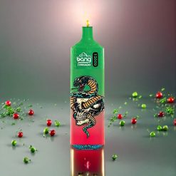 Bang Tornado 12000 Puffs Norge Engros Engangs vape Sur Eple og Bringebær – 23ml, 650 mAh, 0-5% Nikotin