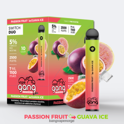 Bang Vape Bergen - Vape Gang Switch Duo 2 smaker (eske med 10) 2B260F44 pasjonsfrukt - guava is