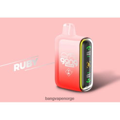 Bang Vape Disposable - Vape Gang MEGA 20 000 puffs engangsvape (eske med 5) 2B260F58 rubin