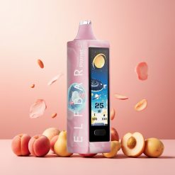 Elf Bar Planet 25000 Puffs Engangs Vape Fersken Norge Engros – 5% Nikotin, 18ml, 800mAh, Mesh Coil