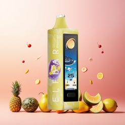 Elf Bar Planet 25000 Puffs Norge Engros Vape til engangsbruk Ananas Vannmelon – 5% Nikotin, 18ml E-væske, 800mAh Batteri, Mesh Coil