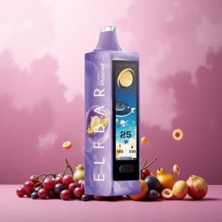 Elf Bar Planet 25000 Puffs Vape til engangsbruk Drupe Norge Engros – 18ml, 5% Nikotin, 800mAh Oppladbar Batteri, Mesh Coil