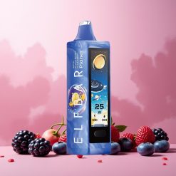Elf Bar Planet 25000 Puffs Vape til engangsbruk Sour Svartbringebær Blåbær Norge Engros – 5% Nikotin, 18ml, 800mAh
