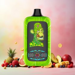 Fumot Digital Monkey Norge Engros 40000 Puffs Vape til engangsbruk Tropisk Regnbue Eksplosjon med Dual Mesh Coil, 850 MAH Batteri, Type-C Port, Nikotininnhold 0%,2%,3%,5%