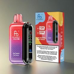 Fumot Tornado 20000 Puffs Norge Engros – Kiwi Pasjonsfrukt Guava med Dual Mesh Coil, 20ml E-liquid, 850mAh Batteri