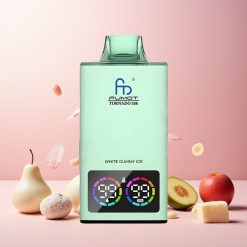 Fumot Tornado 35K Vape til engangsbruk Norge Engros – Hvit Godteri Is med Dual Mesh Coil, 15ml E-juice, 700 MAH Batteri, USB-C Lading, 35000 Puffs