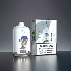 Fumot Tornado Digital Box Norge Engros 12000 Puffs 20ml E-Liquid Type-C Lading MTL Sortsolbær