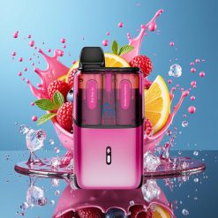 Fumot Ultra T32000 Engangs Vape Norge Engros – Blåbringebær Is & Blåbær Bringebær – 32000 Puff – 800mAh – 24ml – Type-C Lading – Mesh Coil