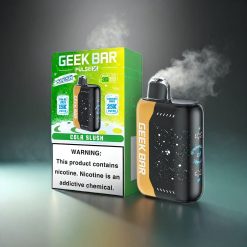 Geek Bar Pulse X 25000 Puffs Norge Engros – Slush Edition Med 18mL Fylt E-Væske, 3D Skjerm, USB Type-C, Dual Mesh Coil
