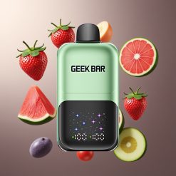 GEEKBAR 2GO Norge Engros 20ml 50000 Puffs Vape til Engangsbruk Pen med Justerbar Smak/Kjølighet & Ladeskjerm – Sur Godteri & Sure Frukter
