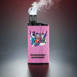 Iget Bar 3500 Puffs Norge Engros – Jordbær og Bringebær – 1400 mAh – 1.2 Ohm Mesh Coil – 41.3x21.3x94.5mm