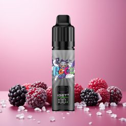 IGET BAR PLUS S3 POD 10000 Puffs Engros Norge Vape til engangsbruk 18 ml 5% Nikotin Svartbær Is 1.0 Ohm Mesh Coil 950 mAh Oppladbar