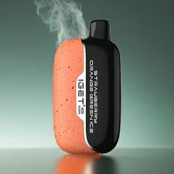 Iget Moon K5000 Puffs Norge Engros Vape Jordbær Appelsin Grønn Is – 5000 Puffs, 1.35 Ohm Mesh Coil, PC Material