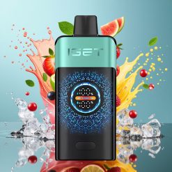 IGET ONE 12000 Puffs Norge Engros Engangs Vape Fjellkilde Mynteis med 2700 mAh Batteri og Stor Bøyd Fargeskjerm