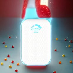 IJOY Bar IC6000 Engangs vape White Gummy Norge Engros – 6000 Puffs, 15ml, Type-C Lading, 1.1 Ohm Mesh Coil