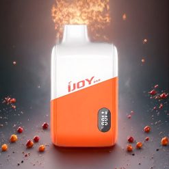 IJOY Bar IC8000 Norge Engros Engangs vape 8000 Puff 18ml 5% Nikotin Fersken og Blåbær Type-C Lading