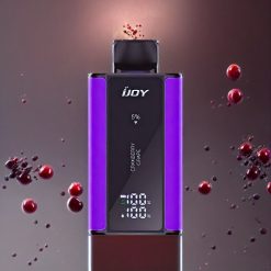 IJOY Captain 10000 Puffs Engangs vape Cranberry Grape Norge Engros – 650mAh, 18ml, 5% Nikotin, Type-C Lading