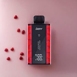 IJOY Captain 10000 Puffs Engangs Vape Norge Engros – Jordbær Bomullssukkertøy, 650mAh Batteri, 18ml E-væske, 5% Nikotin