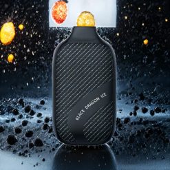 IJOY Stone 4000 Puffs Engangs Vape Norge Engros – Svart Drage Is – 10ml E-væske, 1000mAh, 1.1 Ohm Mesh2 Coil