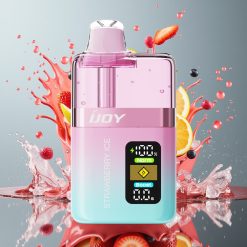 IJOY XP50000 Norge Engros Engangs Vape Jordbær Is 50000 Puffs 50mg/ml 1000 mAh Type-C Justerbar Luftstrøm