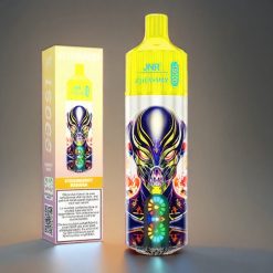 JNR Alien Max 18000 Puffs Norge Engros – Jordbær og Banan med Smart LED Display, Dual Mesh Coil og Type-C Lading