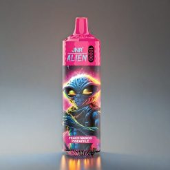 JNR Alien Norge Engros 10000 Puffs 850mAh Type-C LED RGB Sporty Design Peach Mango Ananas