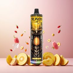 JNR Calavera 11000 Puffs Norge Engros Vape til engangsbruk Ananas Is med Type-C lading, 850 mAh batteri, 21ml væske og 1.0ohm Mesh Coil