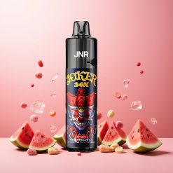 JNR Joker 24K Puffs Norge Engros Vape til engangsbruk Vannmelon Is – 800mAh Batteri, Type-C Lading, 2+10ml Refillable Pod