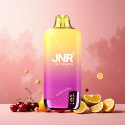 JNR Rainbow 10500 Puffs Engangs Vape Norge Engros – Kirsebær og Sitron, 10500 Puff, 18ml Tank, 600mAh Batteri, USB-C-lading