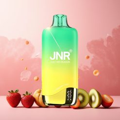 JNR Rainbow 10500 Puffs Norge Engros Vape til engangsbruk Jordbær Kiwi – 600mAh Batteri, 18ml Tank, USB-C Lading