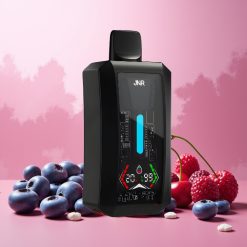 JNR Tank Pro 33000 Puffs Norge Engros Vape til engangsbruk Blåbær Bringebær Kirsebær med Digital Display, Dual Mesh Coil & Type-C Lading