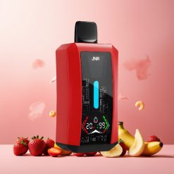 JNR Tank Pro 33000 Puffs Norge Engros Vape til engangsbruk Jordbær/Banana med Digital Display, Dual Mesh Coil & Type-C Lading