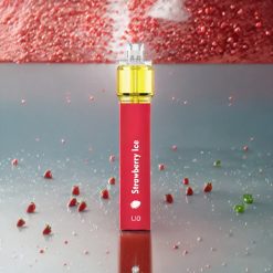 LIO Bee18 Max 2500 Puffs Norge Engros Engangs vape Jordbær Is – 1300mAh, 6.5ml, 5% Nikotin