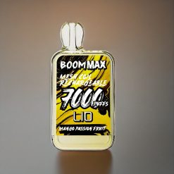LIO BOOM MAX 7000 Puffs Engangs Vape Norge Engros – Mango Passionsfrukt, 15ml E-væske, 650mAh, Type-C
