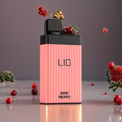 LIO BOXX 4000 Puffs Engangs Vape Norge Engros – Kirsebær/Ananas – 10ml, 650mAh, Type-C-lading