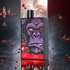 LIO CAPO 4500 Puffs Engangs vape Rødt Eple Norge Engros – 12ml E-væske, 600mAh Batteri, Type-C Lading