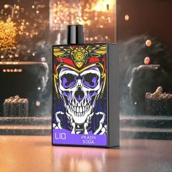 LIO CAPO Norge Engros 4500 Puffs Engangs vape Fersken Brus med 12ml E-væske og 600mAh Batteri