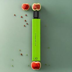 LIO Mini 600 Puffs Norge Engros Engangs vape Jordbær Kiwi 400mAh 2ml 20mg Nikotin