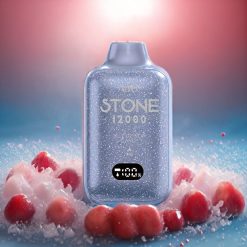 LIO Stone 12000 Puffs Norge Engros Engangs vape Blå Candyfloss – 18ML E-væske, 550mAh Batteri, Type-C Lading, 1.0 Ohm Mesh Coil