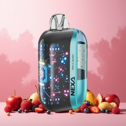 NEXA Ultra 50K Norge Engros Vape til engangsbruk med 50000 Puffs, 20ml Kapasitet, 5% Nikotin & Type-C-lading – Triple Berry