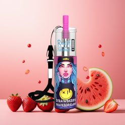 RandM Fumot Original Tornado 10000 Plus Norge Engros Vape til engangsbruk Jordbær Vannmelon 20 ml 850 mAh Mesh Coil Type-C RGB Lys